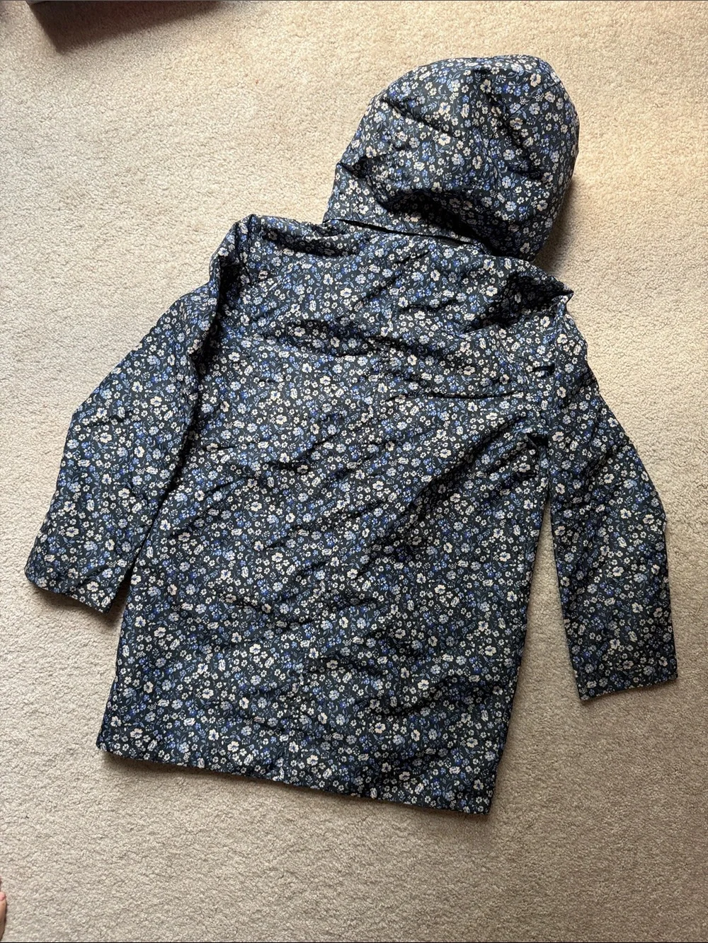 H&M Girls Flower Raincoat | Size 8-10